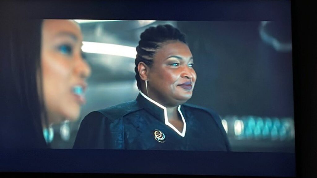 Stacey Abrams cameos as President of Earth in Star Trek TV series ...