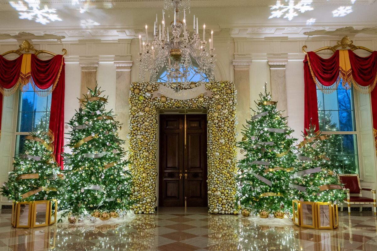 First Lady Dr. Jill Biden introduces White House holiday decorations