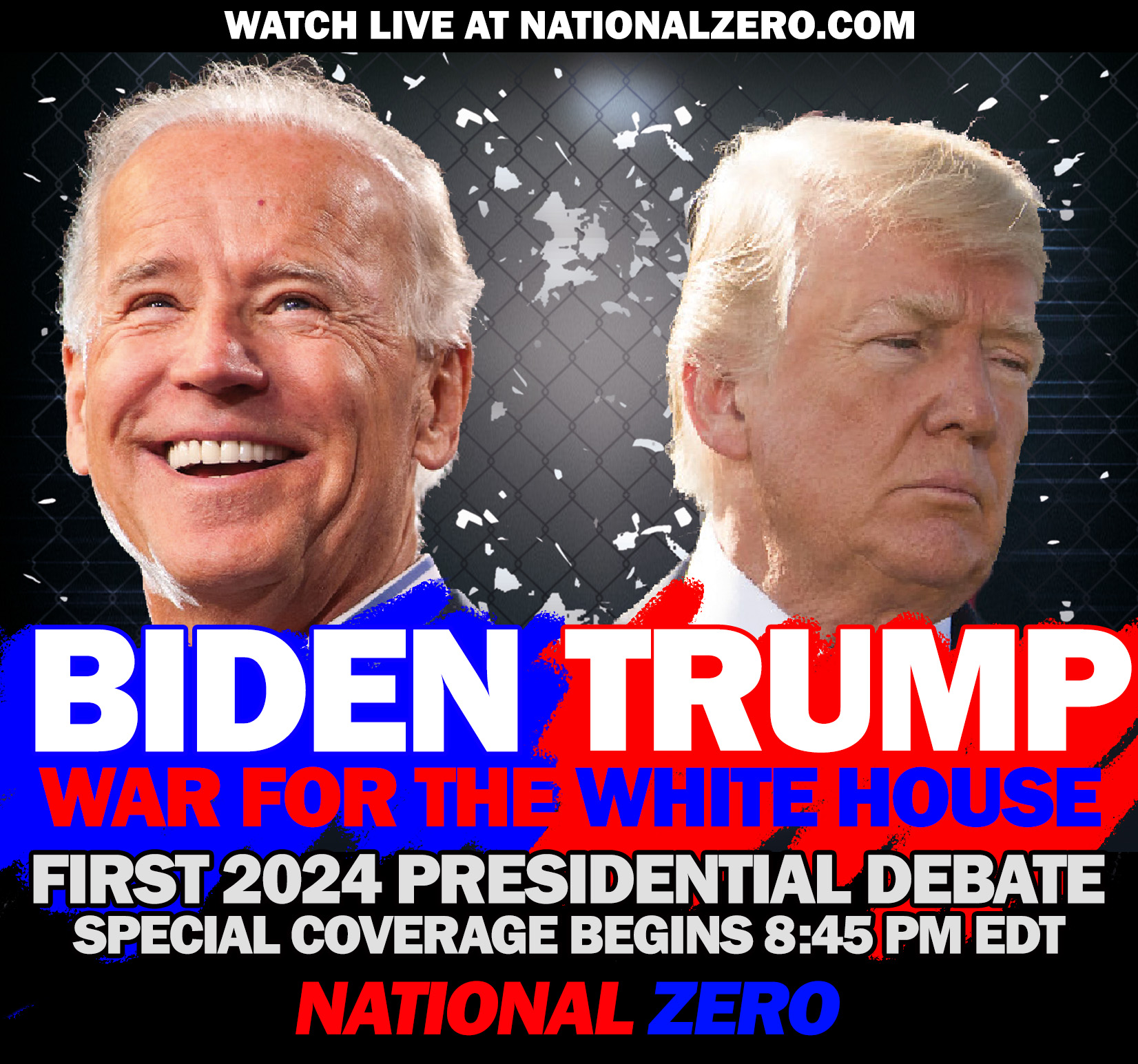 Biden v Trump in Atlanta: National Zero Special Live Coverage ...